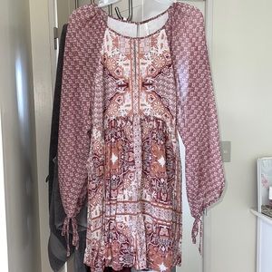 Long sleeve Free People dress